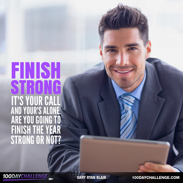 Finish Strong – Never Settle